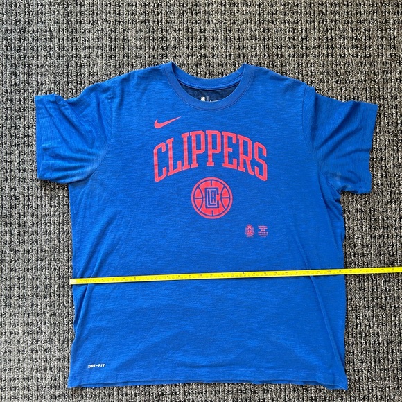 Nike Dri Fit NBA Los Angeles Clippers Men’s T-shirt Size XXL - Picture 10 of 10